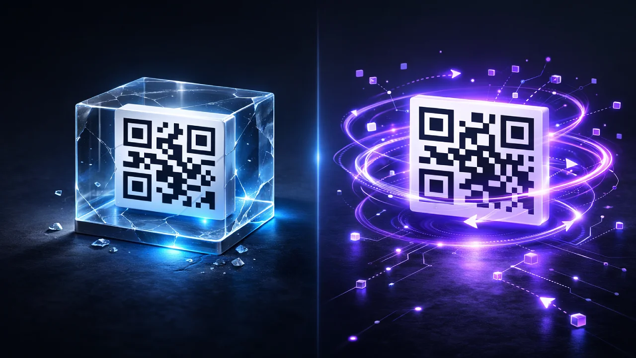 Static vs Dynamic QR Codes: What's the Difference?